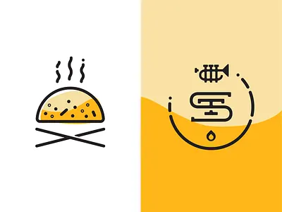 Taco Truck Brand Explorations brand branding food food truck icon illustration philadelphia philly taco