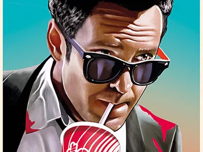 Reservoir Dogs digital arts digital painting illustration michael madsen reservoir dogs