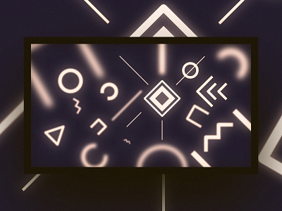 ▲ Lets Make Shapes ▲ | 38 | Abstract affinity designer design glow gradient graphics landscape letsmakeshapes visual