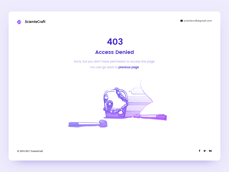 なれっじオーダーページ 403 No Access by Jesus Chico | Dribbble