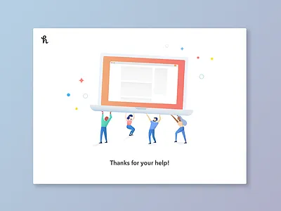 Helping the Honey Community building color community fun gradient help honey illustration people