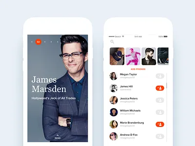 ManStand Mobile app branding discover home ios mobile notch ui ux