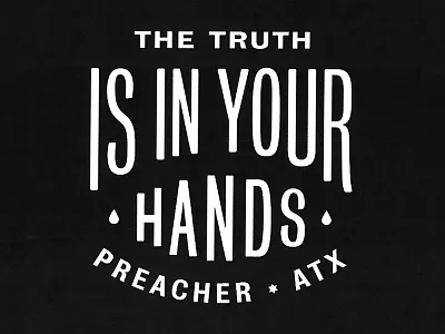 Classic... austin koozie lettering preacher quote typography