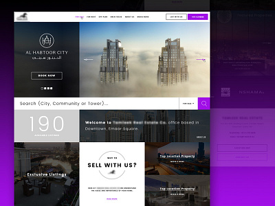 Real Estate Website homepage pepperweb property realestate uiux webdesign webpage website