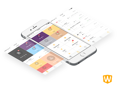 Wrapp Navigation Update navigation tab tiles ui uiux ux wrapp