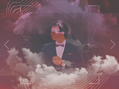 // REVØLT // band cloud cover art end man manipulation noise photoshop sky suit upside down