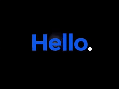 May 1st Reboot animation gif hello intro may1reboot portfolio semplice water drop wordpress