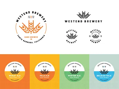 Westend marks and labels austin beer bottle california cans committee craft beer jay master design packaging westend brewery
