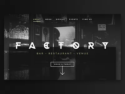 DailyUI #003: Landing Page (above fold) dailyui graphic design graphical user interface ui ui design user interface design ux ux design web web design website
