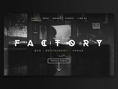 DailyUI #003: Landing Page (above fold) dailyui graphic design graphical user interface ui ui design user interface design ux ux design web web design website