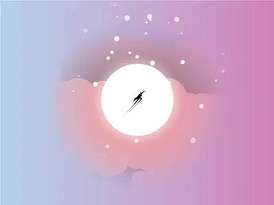 Man Of Steel Vector Illustration gradient illustration illustrator man of steel sky superman vector