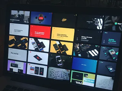 Kickpush website - Case studies overview agency branding case design express kickpush portfolio product study ui ux website