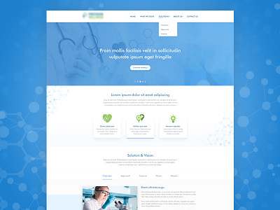 Healthcare Clinic Webdesign clinic doctors health care healthcare hospital medical medicine