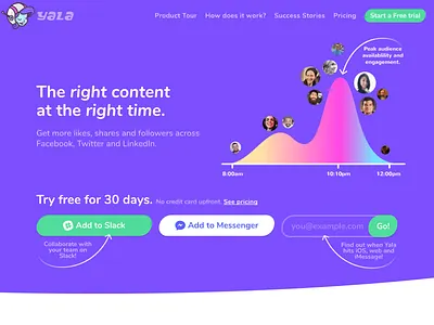 Website bot colorful css design front end fun social media website
