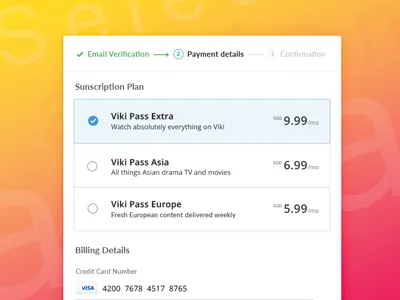 Change Plan - Setting Page setting settings svod users video on demand viki