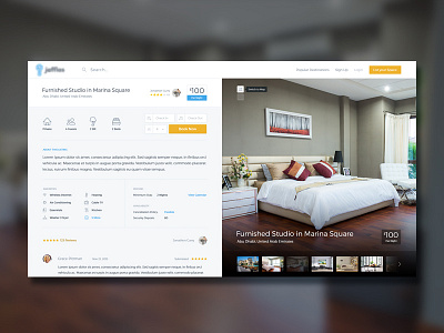 Online Property Rentals apartments e commerce homepage innerpages layout property realestate rentals uiux webdesign webpage website