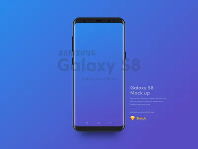 Samsung S8 Mockup Free Sketch download free freebie freepsd mockup psd s8 samsung sketch smartphone