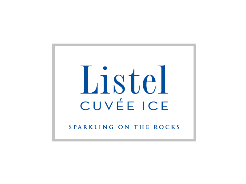 Listel Cuvée Ice Sparkling Wine bottle champagne ice pink sleever sparkling wine