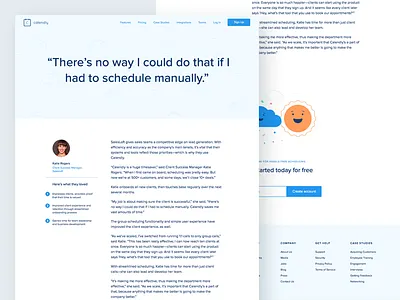 I Like Big Type... calendar case study focus lab illustration scheduling teams ui ux web design website