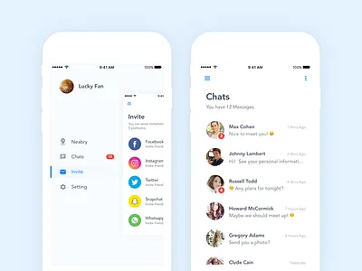 Menu_Chats chats menu