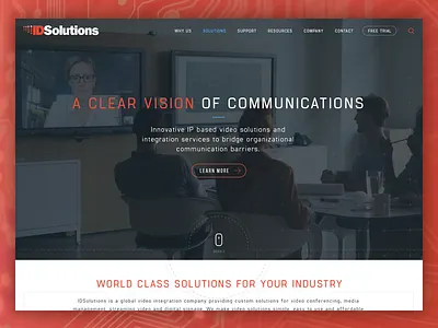 ID Solutions animation communication home integration ui ux video website