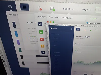 PlayKit - Responsive Web App Kit #4 admin app application bootstrap charts crm dashboard kit panel ui visualization web