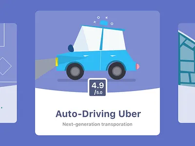 City Guide ・ Pittsburgh V auto driving car card city design pittsburgh steel city uber ui
