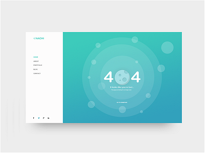 404 page 404 design detroit error flat freelance monster portfolio sea squid ui ux