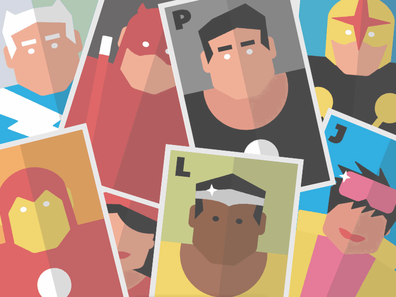 Hero Flashcards A-Z Marvel alphabet captain america dc hulk iron man marvel playing cards punisher super hero super heroes tarot cards thor