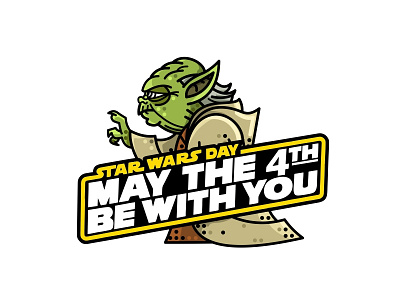 May The 4th Be With You boba fett darth vader design force awakens jedi joda may the 4th sith space star stormtrooper wars