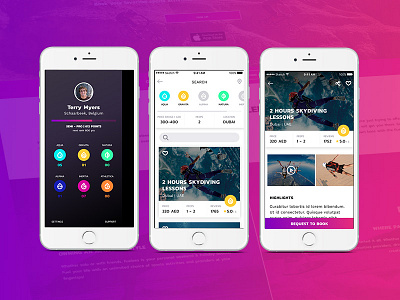 App for Adventure Lovers adventure app homepage innerpages layout pepperweb uiux webdesign webpage website