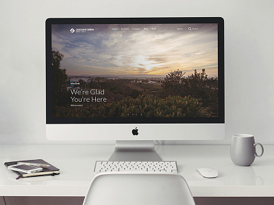 Campus Pages campus campus page church desktop layout minimalism saddleback ui ux web web design