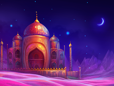 desert animal art cg color desert human light sketch