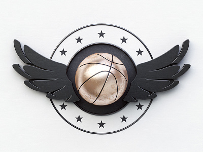 Ball 2d 3d badge ball basketball design emblem symbol trophy webshocker