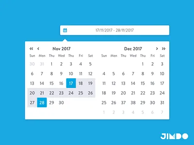 Date picker calendar date jimdo picker ui website