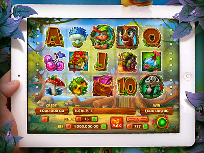 Lucy / The Forest Whisper art cartoon character game girl illustration mobile screen splash