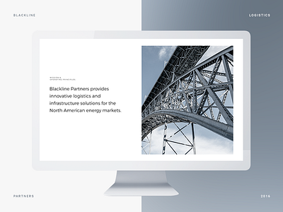 Blackline article blackline content page logistic railway ui ux web webdesign website