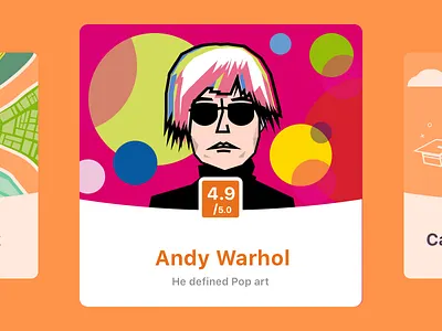 City Guide ・ Pittsburgh VII andy card city design pittsburgh pop art portrait steel city ui warhol