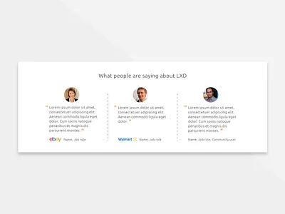 Testimonials Pattern design pattern ubuntu visual