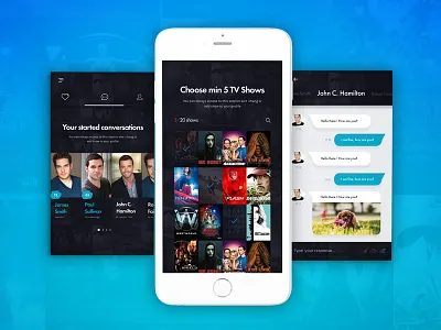 Dating Application android app appliaction chat date dating ios men movis shows tv women