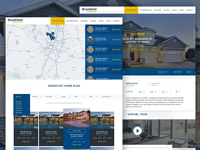 Brookfield Residential - Home Finder find a home for sale home finder houses locations map real estate realtor search