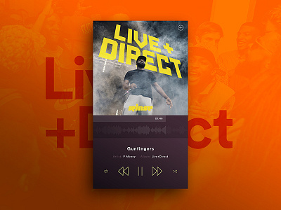 DailyUI #009: Music Player dailyui design graphic design graphical user interface music player ui ui design user experience user interface ux