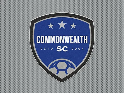 Commonwealth Soccer Club of Kentucky Crest commonwealth crest football futbol mls soccer soccer club sports branding sports design sports logos starts youth sports