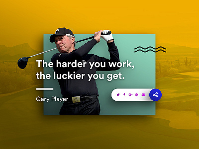 DailyUI #010: Social Sharing dailyui design graphic design graphical user interface quote sharing social media ui ui design user experience user interface ux