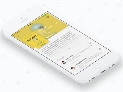 #Design Marathon 31#Book Detail book comment ui