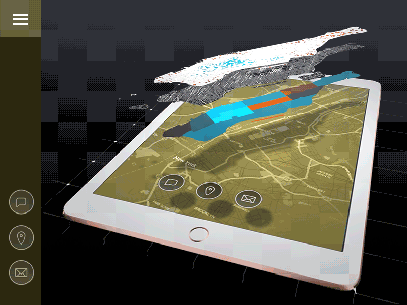 Visualizing Invisible Mobile infrastructures css3 css4 dataviz html6 ios ipad machine learning maps webgl