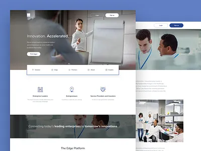 Elevar Website Design article design landing page layout ui ux website