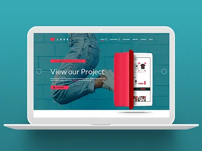 Portfolio template free psd free templates responsive user experience user interface webdesign