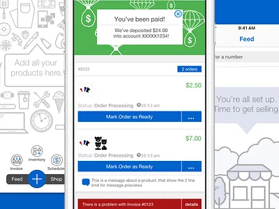 Swoop UX app ios iphone ui ux
