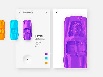 Neon Ferrari Light bright car classic clear ferrari minimalist neon simple sport ui freestyle vintage what if